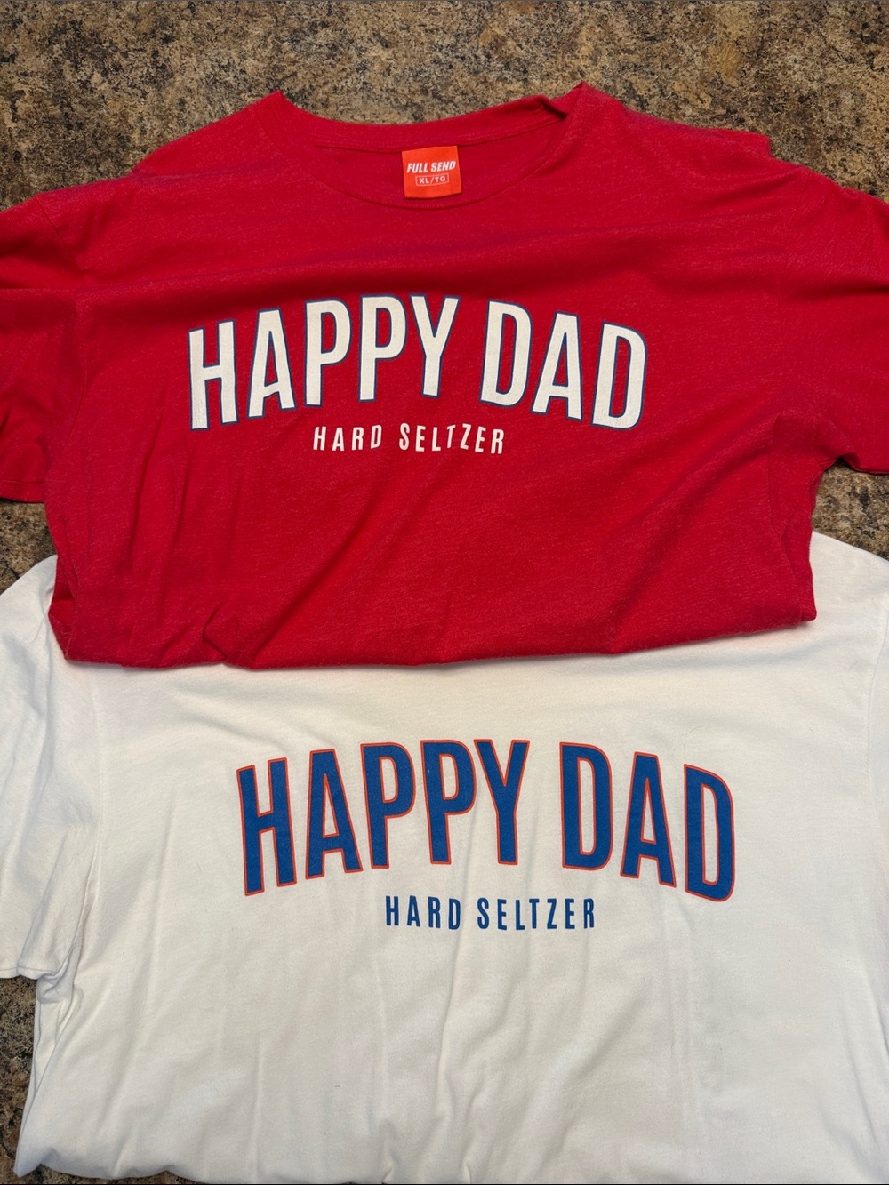 Full Send "Happy Dad" Graphic Tee